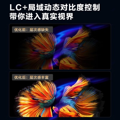 海尔（Haier）游戏电视 玩家系列 85英寸全通道120Hz高色域MEMC游戏电视 LU85X5(PRO)a2