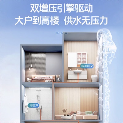 海尔（Haier）燃气热水器天然气双增压APP智能恒温家用零冷水节能强排式大屏 【节能零冷水】IDOL3a2