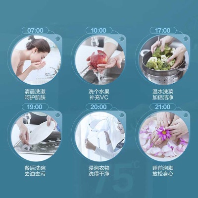 海尔（Haier）小厨宝速热电热水器一级能效家用恒温节能厨房小体积型电热水器储水式上出水以旧换新FAa2