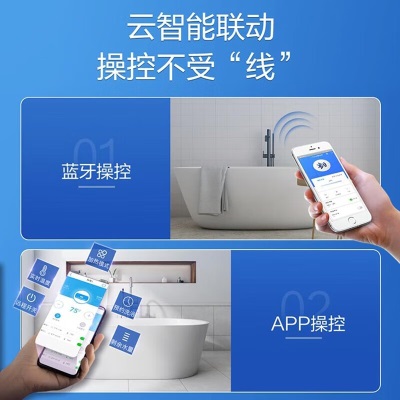 海尔（Haier）空气能热水器家用节能全直流变频速热3KW大容量空气源热泵超一级能效wifi智控包安装FE7K FE7K超一级能效 变频速热a2