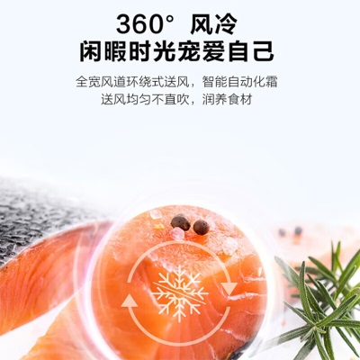 海尔（Haier）海尔冰箱500升星蕴银十字对开双开四开门大容量冰箱黑金净化三档变温一级变频风冷无霜家用电冰箱 BCD-500WLHTD78SMU1a2