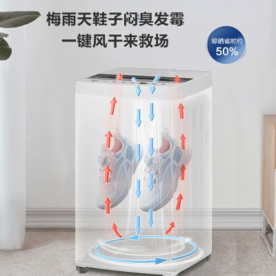 海尔（Haier）5.5KG洗鞋机 全自动 刷鞋机 小型洗衣机家用洗鞋神器洗脱一体可风干升级球刷结构除菌洗图T55W21a2