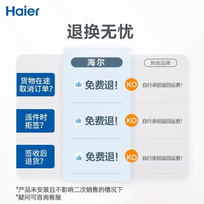 海尔（Haier）出品统帅热水器电热水器60升电储水式一级能效出租房浴室厨房速热式家用节能恒温小型小体积a2