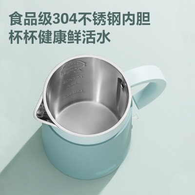 飞科（FLYCO）电热水壶食品级304不锈钢1.5L容量双层防烫暖水壶烧水壶电水壶家用大容量开水壶a10