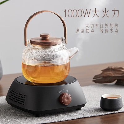 九阳（Joyoung）电陶炉煮茶器围炉煮茶小巧家用养生壶电磁炉轻音大功率智能防干烧红外加热a4