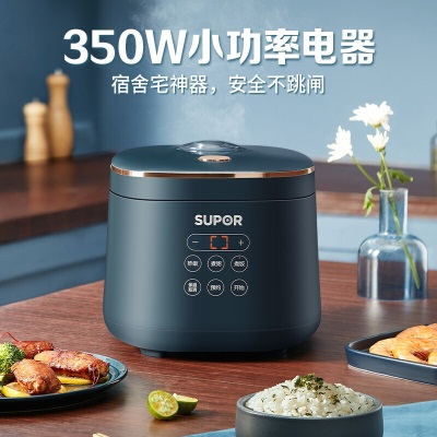 苏泊尔（SUPOR）电饭煲电饭锅 迷你小型1-2人电饭锅家用多功能一体 智能预约柴火饭电饭煲不粘内胆 SF18FC745a7