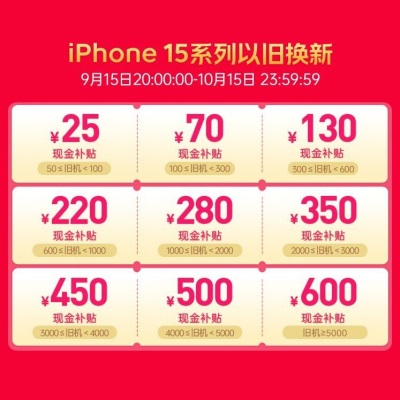 Apple iPhone 15 (A3092) 支持移动联通电信5G 双卡双待手机a8