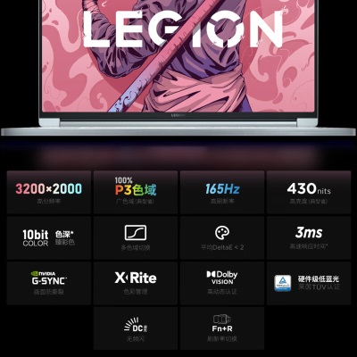 联想（Lenovo）拯救者Y9000X 13代酷睿i9 游戏笔记本电脑16英寸颜值电竞本(i9-13900H 32G 1T RTX4060a13