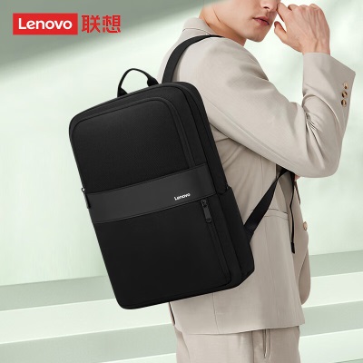 联想（Lenovo）电脑包笔记本双肩包15.6英寸男女背包书包商务大容量旅行包a13