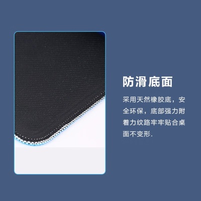 联想（Lenovo）超大加厚学习办公游戏鼠标垫精密锁边笔记本电脑桌垫拯救者小新Q5披星戴月900mm*400mm*4mma13