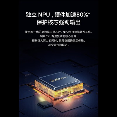 小米（MI）Redmi路由器AX5400 Wifi6增强版 独立NPU 6路信号放大器512大内存a11