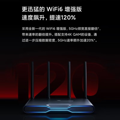 小米（MI） Redmi 电竞路由器 AX5400 5400兆无线速率 WiFi6增强版 Redmi 电竞路由器 AX5400a11