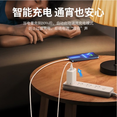 绿联 苹果充电器PD65W多口快充充电头兼容 PD20W 通用苹果iPad华为平板笔记本电脑手机插头 【PD65W】a22gg