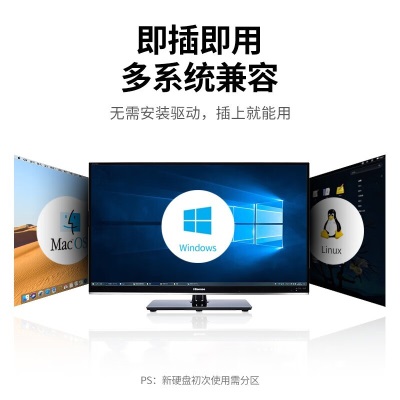 绿联 USB3.0移动硬盘盒2.5英寸外置硬盘壳 SATA串口笔记本电脑台式机固态机械SSD硬盘盒子a22gg