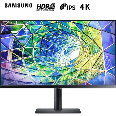 三星（SAMSUNG）27英寸 4K IPS HDR Type-C90w 10.7亿色  99% sRGB usb3.0  S80UA 电脑显示器a26