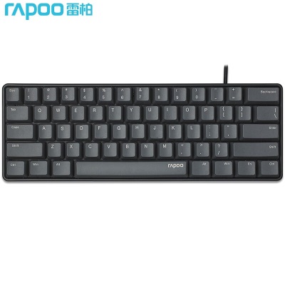 雷柏（Rapoo） V808RGB 机械键盘 有线键盘 游戏键盘 104键RGB背光键盘 原厂Cherry轴 黑色a28