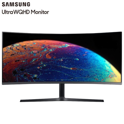 三星（SAMSUNG）34英寸21:9带鱼屏 1800R WQHD高分辨率 Type-C反向快充a26