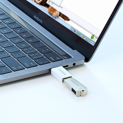 绿联Type-C转USB3.0转接头OTG扩展鼠标U盘数据线转换器通用苹果Macbook电脑小米手机a22gg