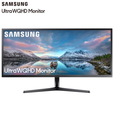 三星（SAMSUNG）34英寸 WQHD带鱼屏  FreeSync 可壁挂 灵妙双屏 超广视角 高清显示器a26