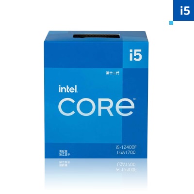 英特尔(Intel) i5-12400F 12代 酷睿 CPU处理器 6核12线程 单核睿频至高4.4Ghza27k