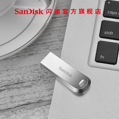 闪迪（SanDisk） USB3.2高速U盘CZ74大容量升级版读速400MB/S酷奂银色金属外壳 CZ74 金属U盘a23p