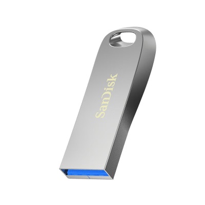 闪迪（SanDisk） USB3.2高速U盘CZ74大容量升级版读速400MB/S酷奂银色金属外壳 CZ74 金属U盘a23p