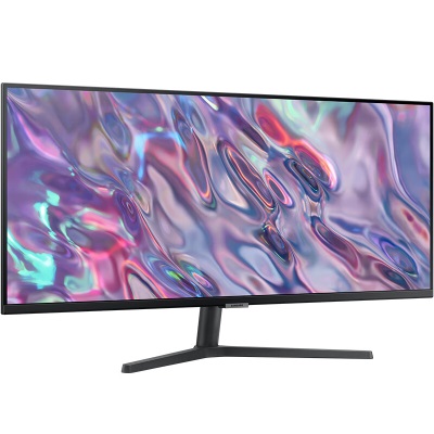 三星（SAMSUNG）34英寸 WQHD带鱼屏 100Hz HDR FreeSync 可壁挂 灵妙双屏 超广视角 高清显示器a26