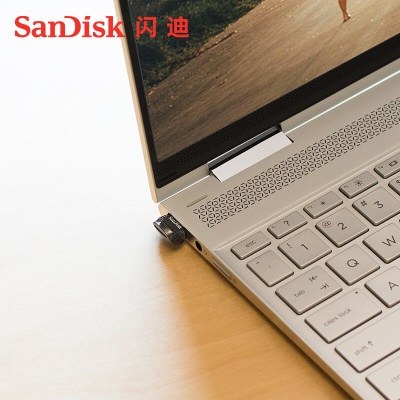 闪迪（SanDisk） 闪迪U盘CZ430防震车载 加密高速迷你电脑商务汽车优盘 至尊高速酷豆(USB3.1)a23p