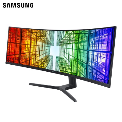 三星（SAMSUNG） 49英寸带鱼屏120hz电竞游戏Type-c量子点台式电脑显示屏 HDR400 曲面屏a26