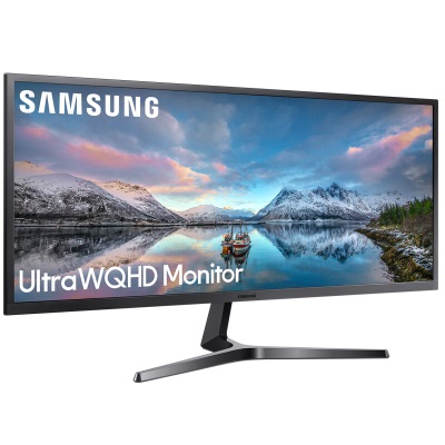 三星（SAMSUNG）34英寸 WQHD带鱼屏  FreeSync 可壁挂 灵妙双屏 超广视角 高清显示器a26