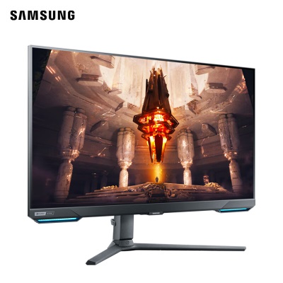 三星（SAMSUNG）32英寸 IPS 4K 144Hz 1ms(GTG)  HDR400 旋转升降 内置音箱 Tizen G70B 电竞显示器a26