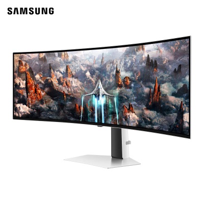 三星（SAMSUNG）49英寸 OLED 双2K 240Hz 曲面 0.03ms 1000nit峰值 超薄超宽屏 G93SCa26