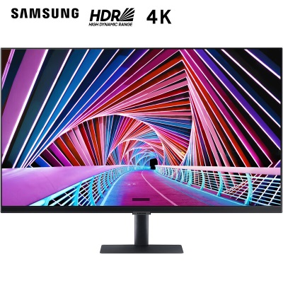 三星（SAMSUNG）32英寸 4K HDR 10.7亿色 专业设计剪辑 可壁挂 超广视角 窄边框 S70A 电脑显示器a26