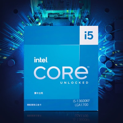 英特尔(Intel) i5-13600KF 13代 酷睿 处理器 14核20线程 睿频至高可达5.1Ghz 24M三级缓存a27k