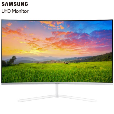 三星（SAMSUNG）31.5英寸 4K 1500R曲面 10.7亿色 超广视角  低蓝光 高清电脑显示器a26