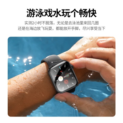 绿联（UGREEN） 苹果手表膜通用Apple Watch8/7/6/5/4/SE高清水凝膜保护软膜a22gg