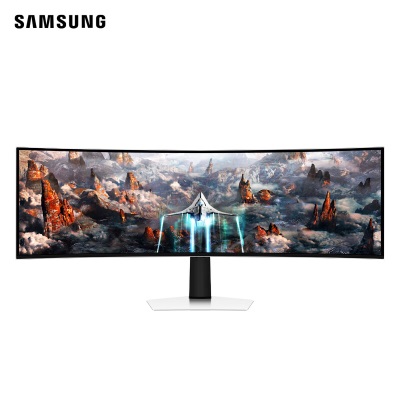 三星（SAMSUNG）49英寸 OLED 双2K 240Hz 曲面 0.03ms 1000nit峰值 超薄超宽屏 G93SCa26