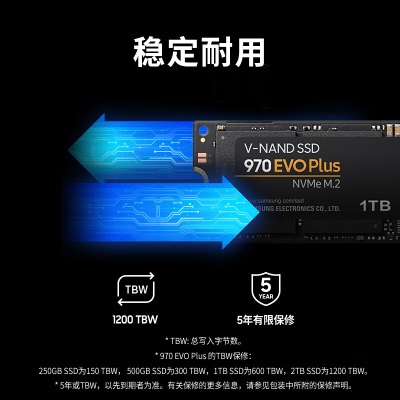 三星（SAMSUNG）250GB SSD固态硬盘 M.2接口(NVMe协议) 970a25