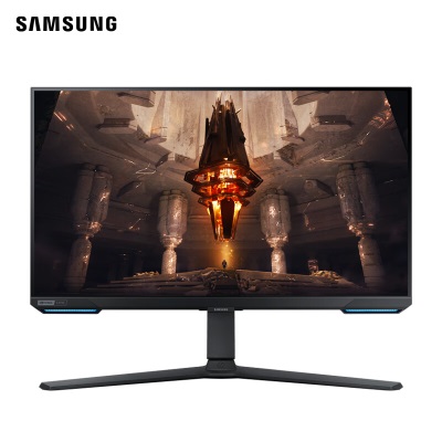 三星（SAMSUNG）32英寸 IPS 4K 144Hz 1ms(GTG)  HDR400 旋转升降 内置音箱 Tizen G70B 电竞显示器a26