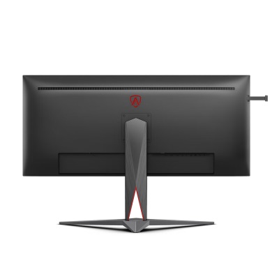 AOC AGON 39.5英寸 带鱼屏 WQHD 144Hz IPS广色域 HDR400 1ms Type-C接口90W 21:9电竞电脑显示器a29