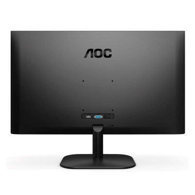 AOC 27英寸 75Hz 微框 IPS技术屏 广视角 低蓝光爱眼 可壁挂 玄英质感黑 电脑办公液晶显示器a29