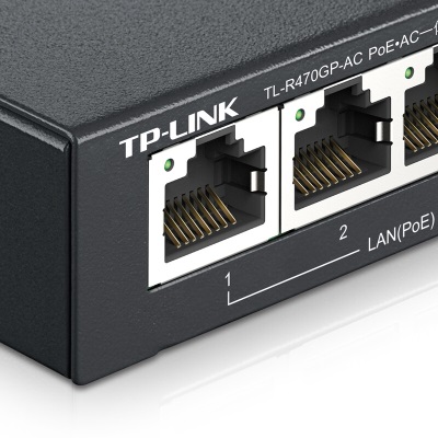 TP-LINK TL-R470GP-AC PoE供电·AP管理一体化企业级路由器 5个千兆端口 1WAN+4LANa31