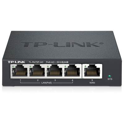 TP-LINK 千兆8口一体化路由模块 4个固定LAN口支持PoE 内置AC管理AP 双WAN口叠加 支持APP管理a31