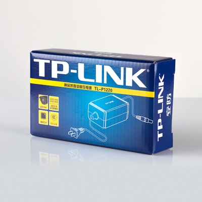 TP-LINK 安防监控电源12V直流稳压 摄像头电源适配器 TL-P1220a31