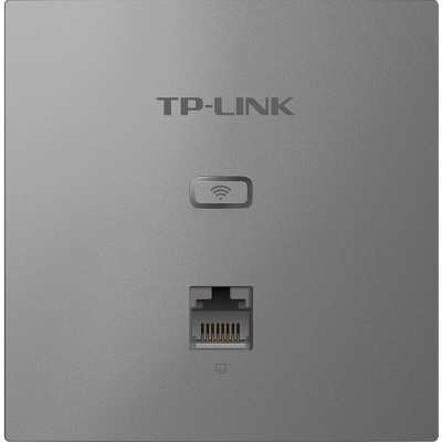 TP-LINK TL-AP450I-PoE薄款香槟金(方) 450M无线86型面板式AP 企业级酒店别墅全屋wifi接入 POE供电a31