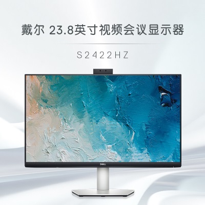 戴尔（DELL）23.8英寸 办公显示器 FHD IPS Type-C65W反向充电 防蓝光 内置音箱 弹出式摄像头a30