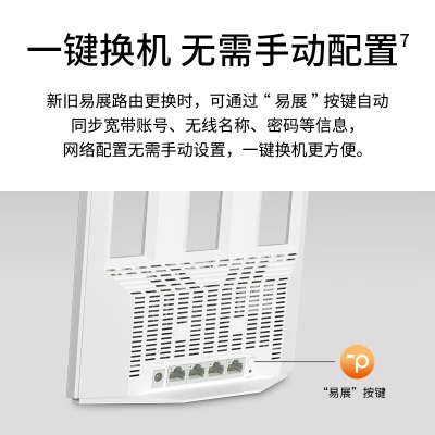 TP-LINK AX3000满血WiFi6千兆无线窗路由 5G双频游戏路由 Mesh 3000M无线速率 支持双宽带接入a31