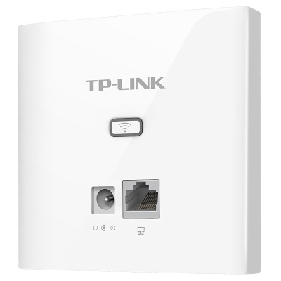 TP-LINK TL-AP302I-DC薄款(方) 300M无线86型面板式AP 企业级酒店别墅全屋wifi接入 DC供电a31