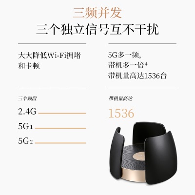 TP-LINK【盛世系列】AX7800三频Wi-Fi6无线路由器 智能游戏万兆路由Mesha31