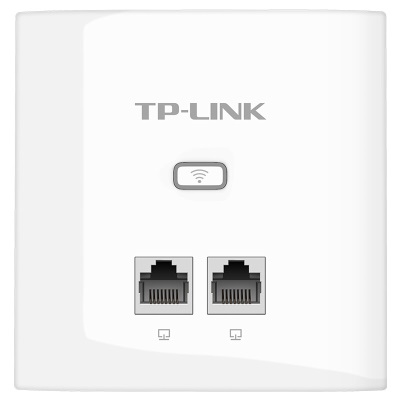 TP-LINK TL-AP450I-PoE薄款香槟金(方) 450M无线86型面板式AP 企业级酒店别墅全屋wifi接入 POE供电a31